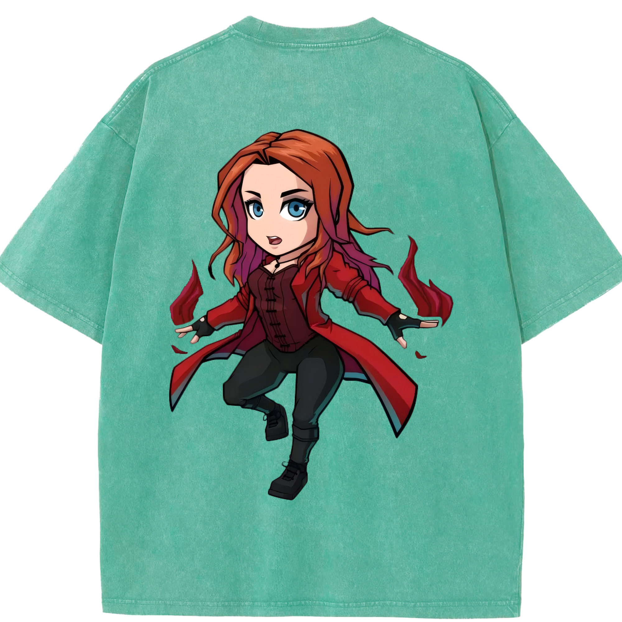 （画像用） アベンジャーズ The Avengers 綿100% ヴィンテージ風 半袖Tシャツ（背面プリント）